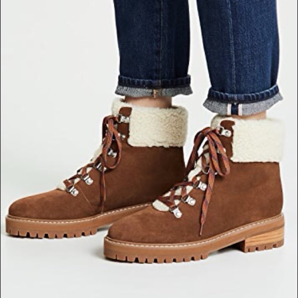 Shearling Hiking Boot